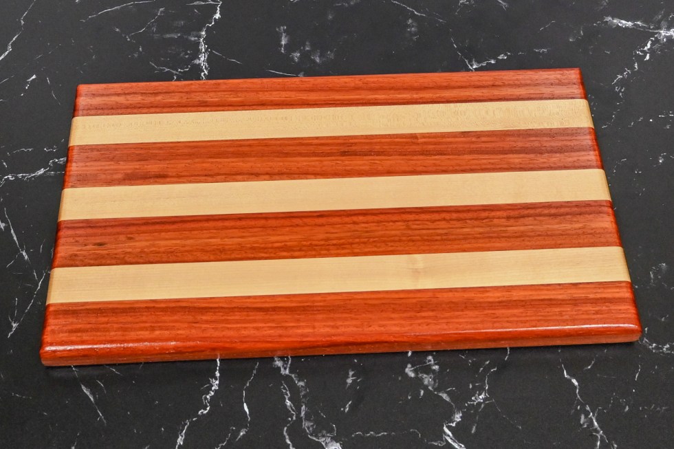 Paduk and Maple Charcuterie Tray/Cutting Board