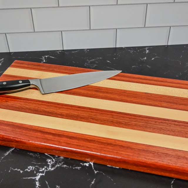 Paduk and Maple Charcuterie Tray/Cutting Board - Image 2