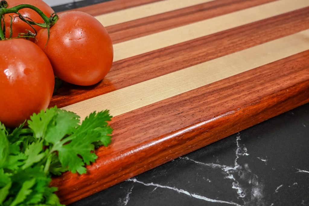Paduk and Maple Charcuterie Tray/Cutting Board