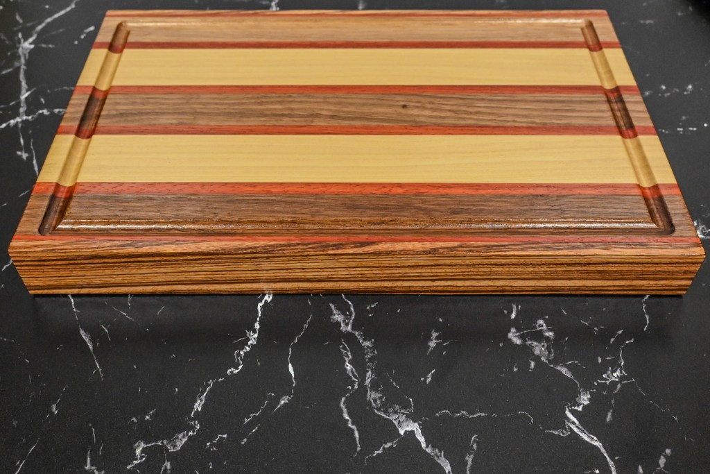Multi-Species Edge Grain Cutting Board