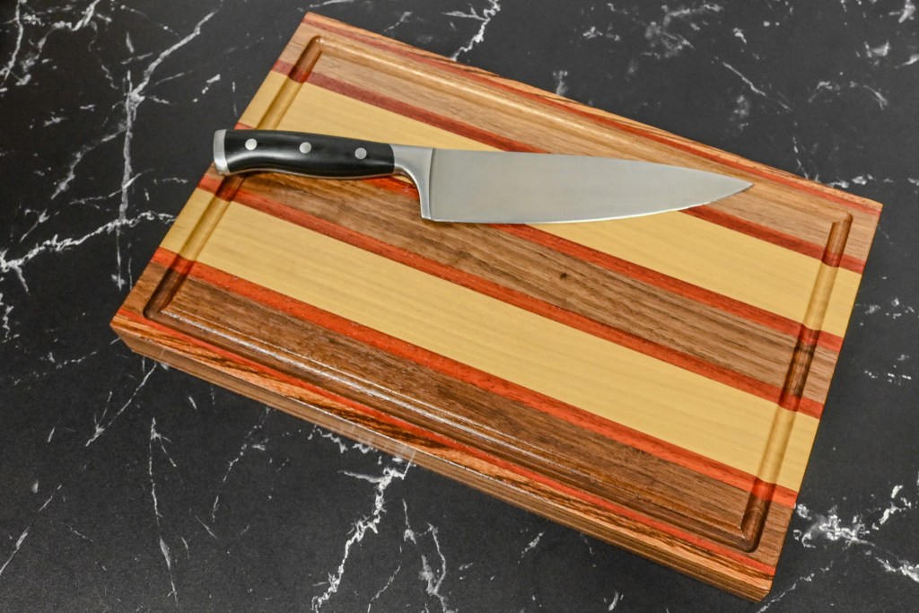 Multi-Species Edge Grain Cutting Board