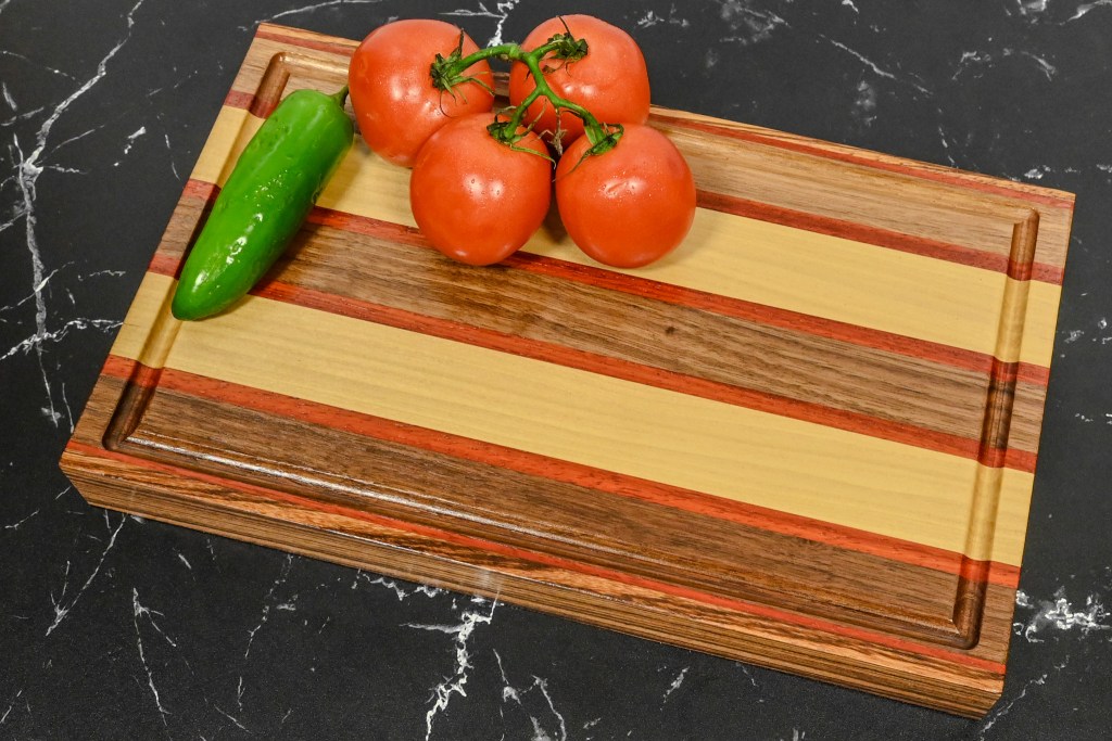 Multi-Species Edge Grain Cutting Board