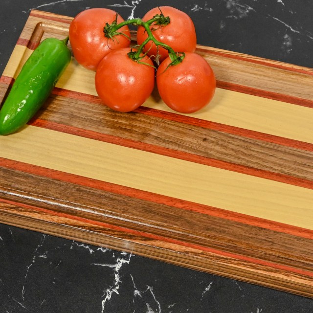 Multi-Species Edge Grain Cutting Board - Image 4