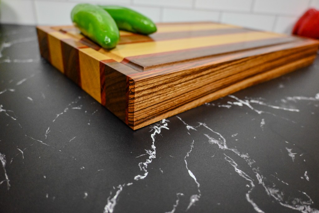 Multi-Species Edge Grain Cutting Board