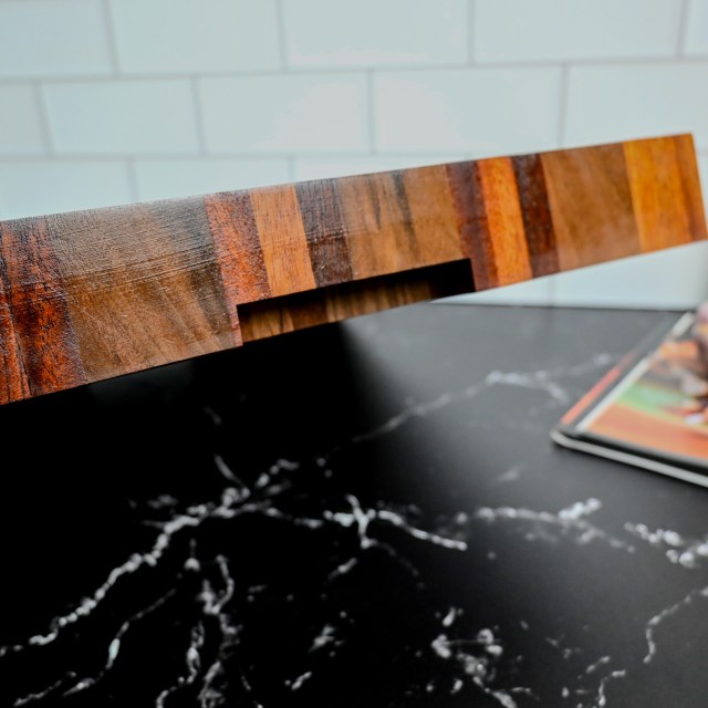 Walnut & Mahogany End Grain Cutting Board - Image 4