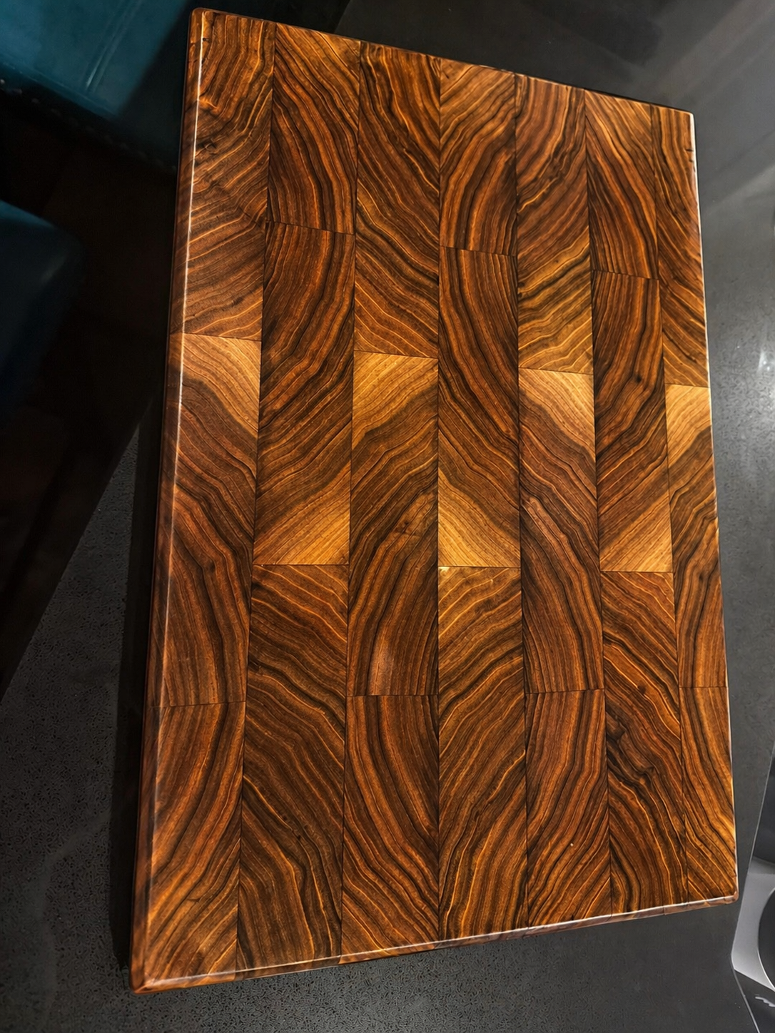 Handcrafted Walnut End Grain Cutting Board - Image 2