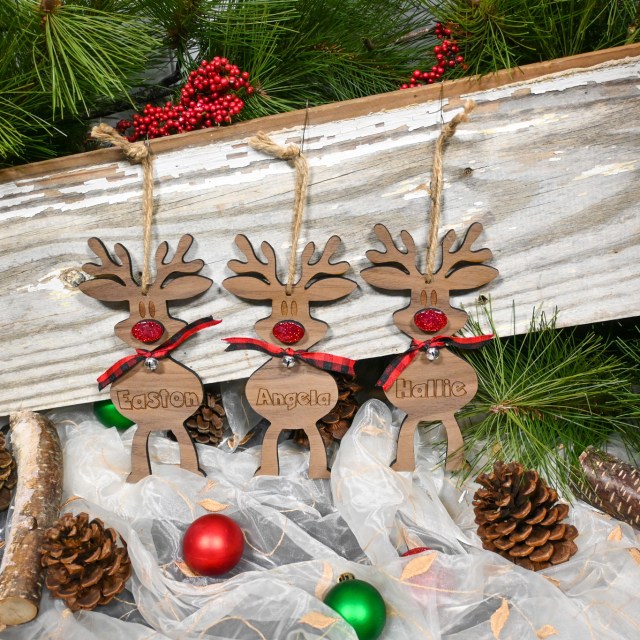 Reindeer Name Ornaments - Image 4