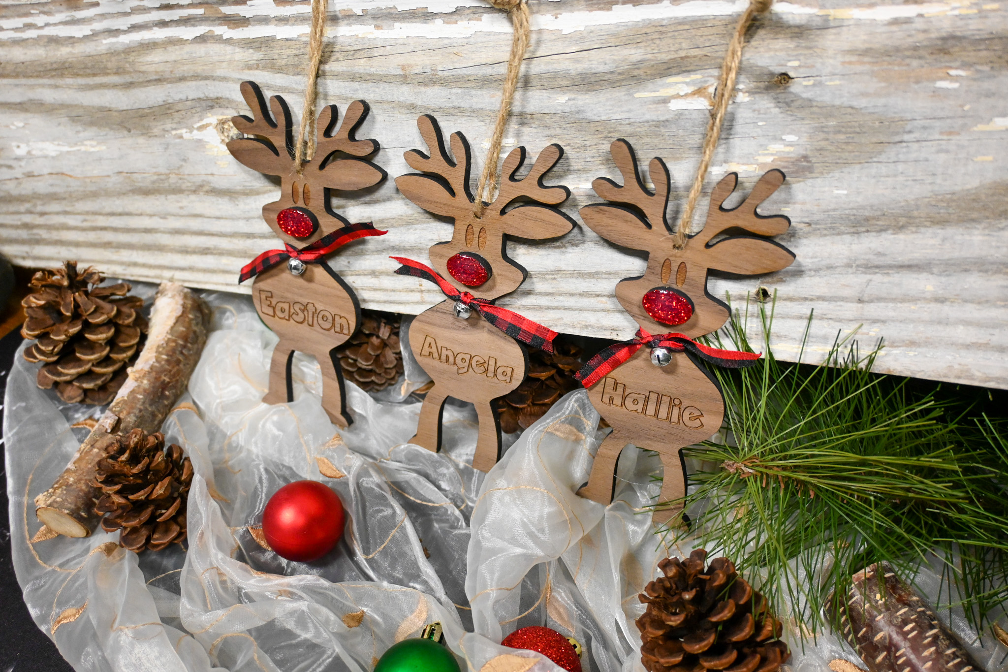 Reindeer Name Ornaments - Image 3