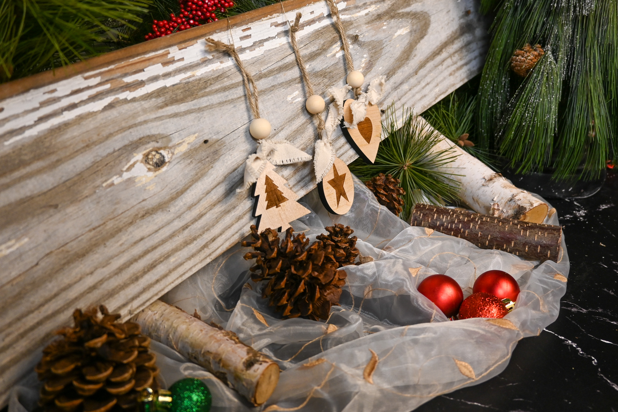 The Shapes of Christmas Ornament - Image 5