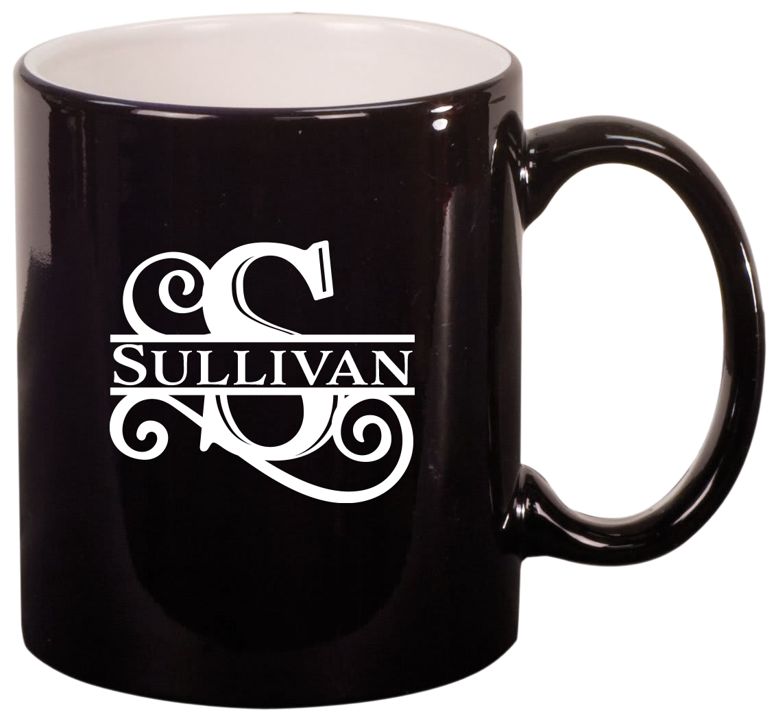 11 oz Engravable Ceramic Coffee Mugs - Image 15
