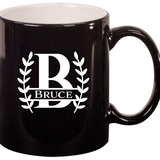 11 oz Engravable Ceramic Coffee Mugs - Image 14