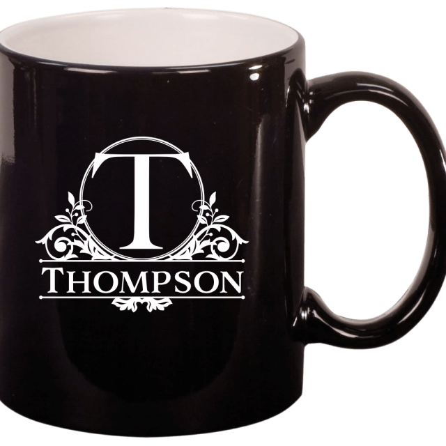 11 oz Engravable Ceramic Coffee Mugs - Image 13