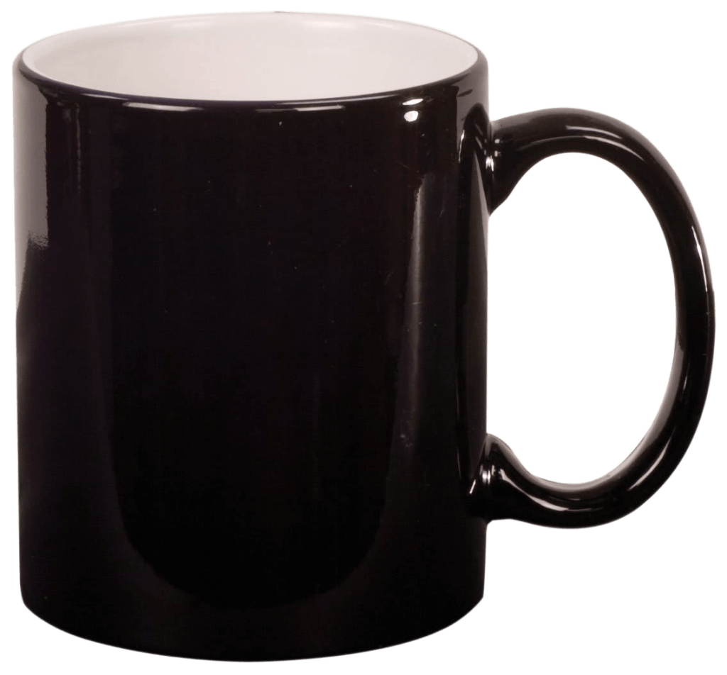 11 oz Engravable Ceramic Coffee Mugs