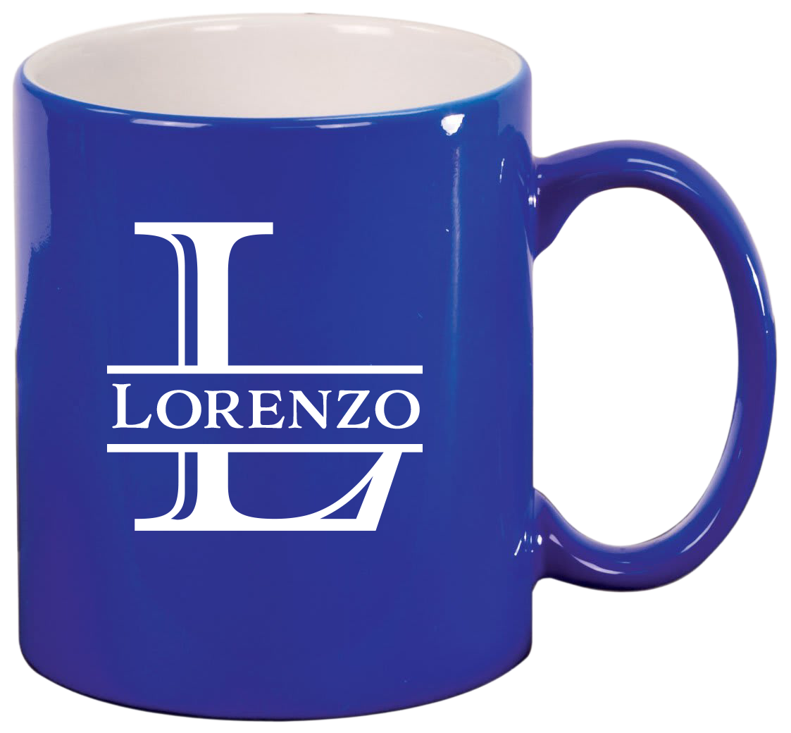 11 oz Engravable Ceramic Coffee Mugs - Image 11
