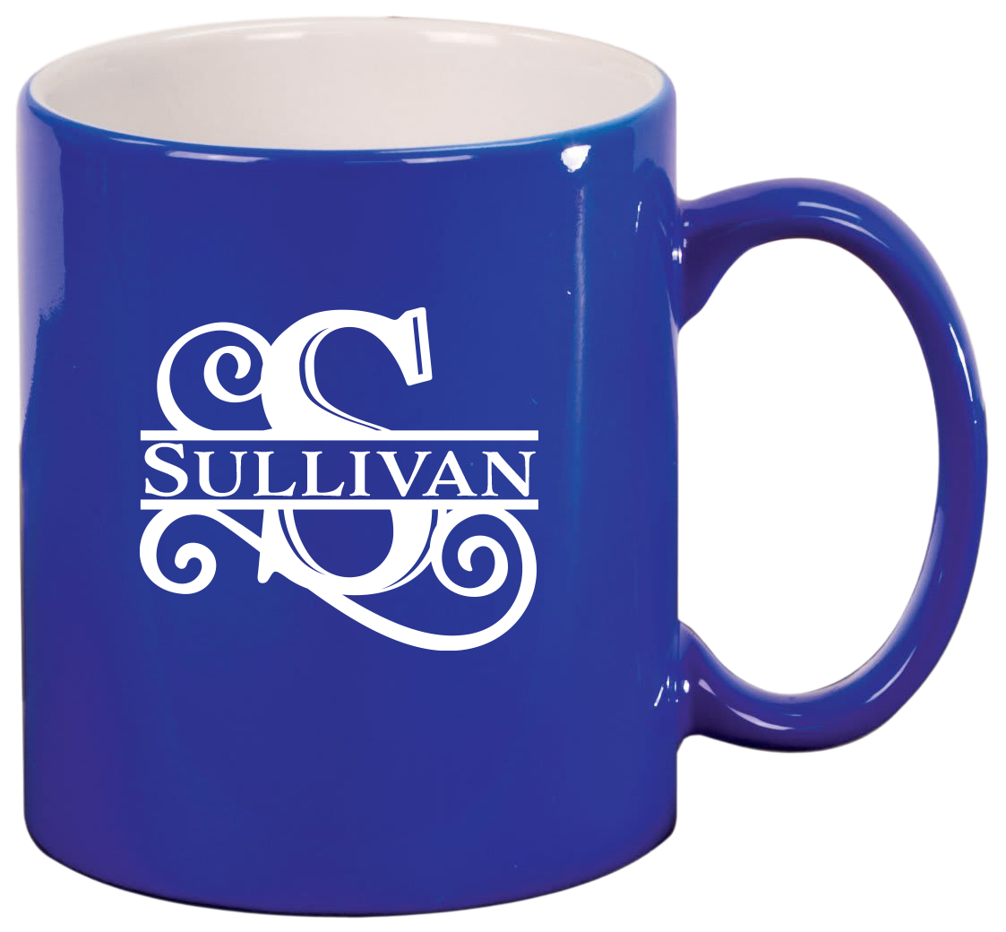 11 oz Engravable Ceramic Coffee Mugs - Image 10