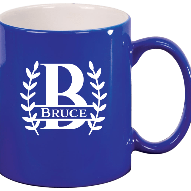 11 oz Engravable Ceramic Coffee Mugs - Image 9