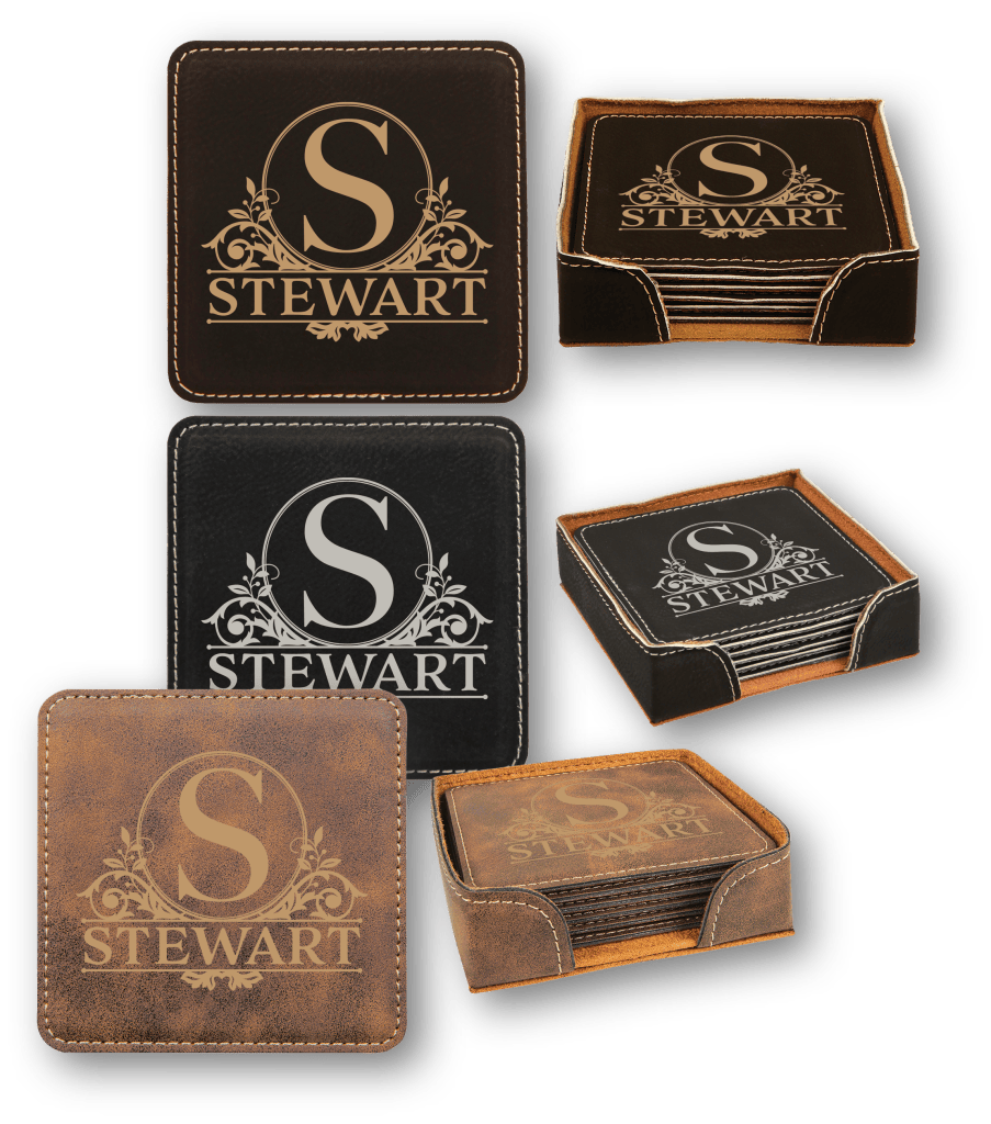 Leatherette Coasters