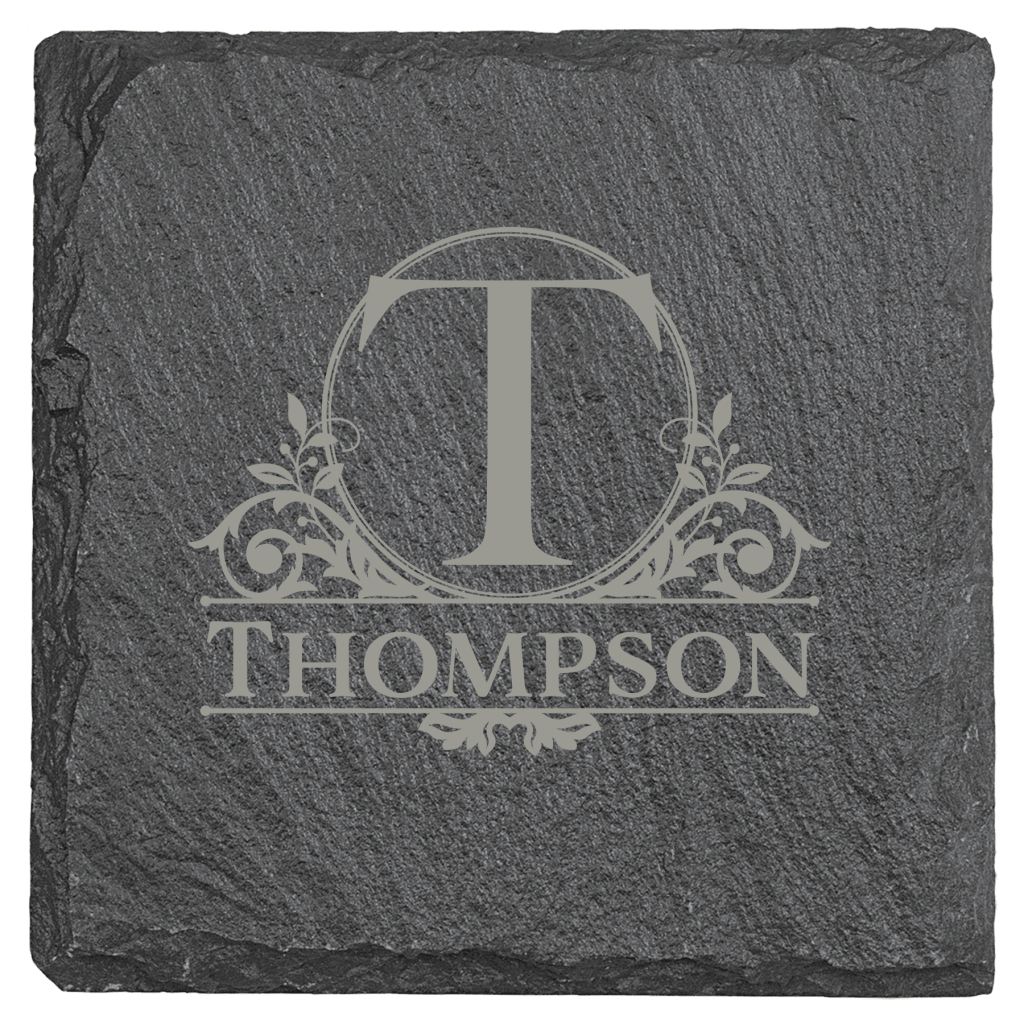 Slate and Hardwood Coasters