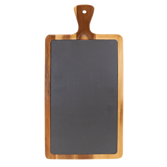 Acacia & Slate Cutting Board with Removable Insert - Image 7