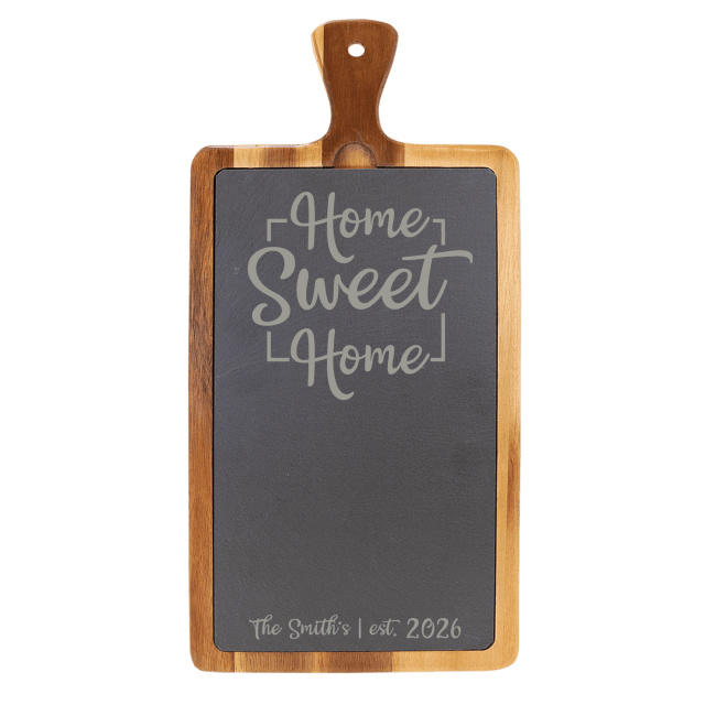 Acacia & Slate Cutting Board with Removable Insert - Image 9