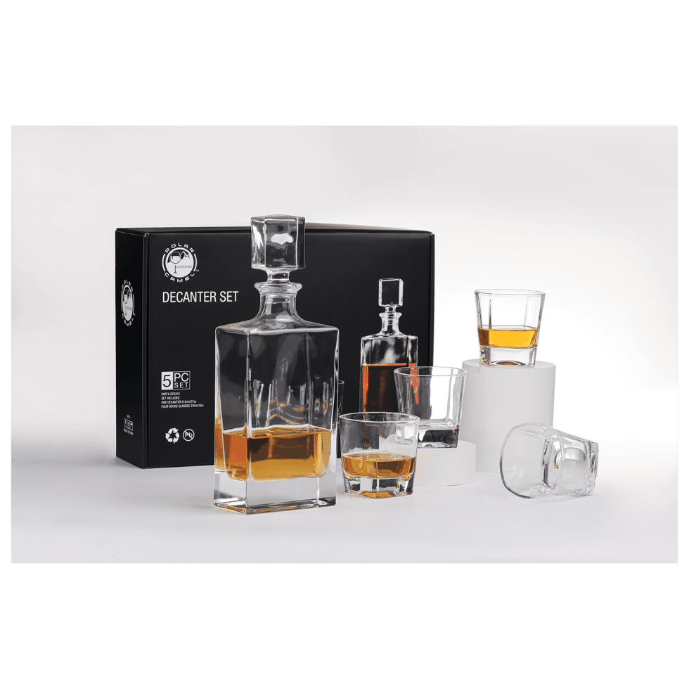 5 Piece Decanter Set